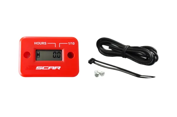 Hour Meter Red, 1, nordicamoto.ro
