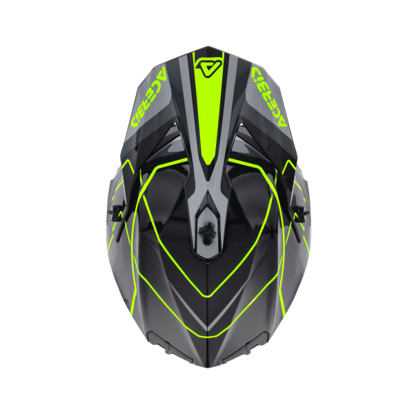 Acerbis Linear 22-06 sisak, fekete/fluoreszkáló sárga, M-es méret, 6, nordicamoto.ro