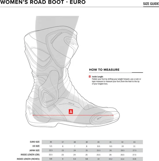 Alpinestars Stella Faster-3 Drystar női csizma, fekete/rózsaszín, 7-es méret, 2, nordicamoto.ro