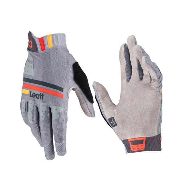 Manusi MTB Leatt 2.0 X-Flow Titanium Gray M, 1, nordicamoto.ro