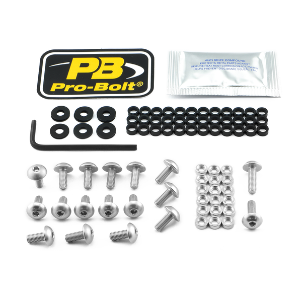 Fairing Bolt Kit For Ktm Silver, 1, nordicamoto.ro