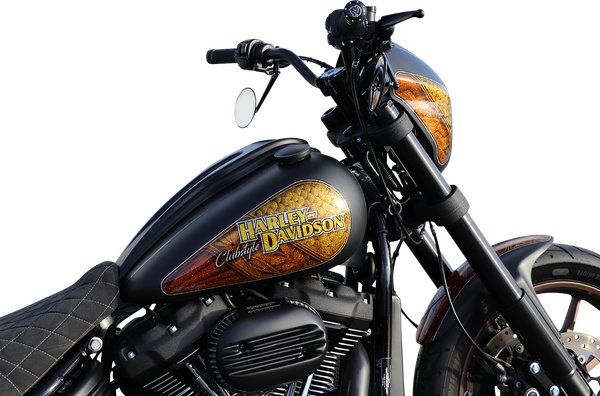 Dash Cover For Harley Black, Raw, 2, nordicamoto.ro
