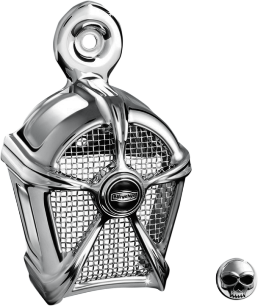 Mach 2 Horn Cover Chrome, 1, nordicamoto.ro