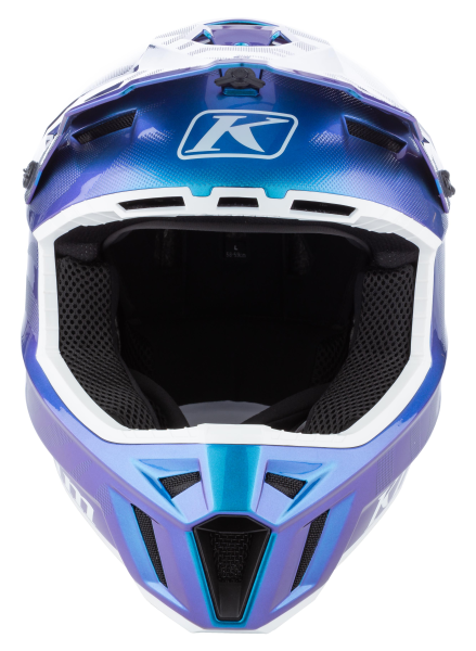 Klim F3 Carbon ECE Unruly fekete–fehér motoros sisak, 11, nordicamoto.ro