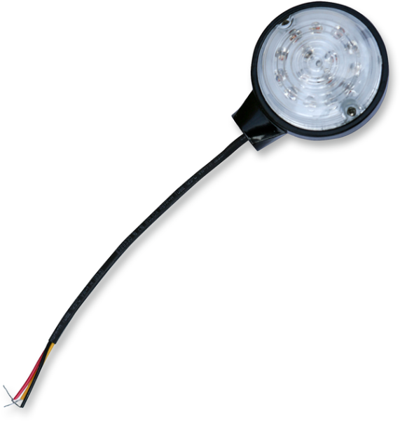 Turn Signals Universal Stem Mount Red Led Red, 2, nordicamoto.ro