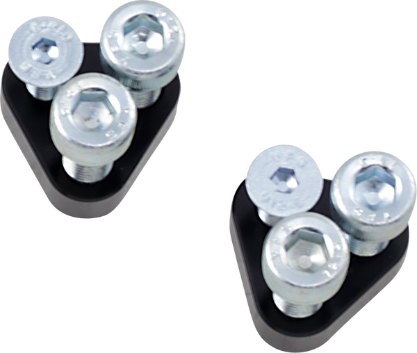 Halo Rise Clip-on Spacer Silver, 1, nordicamoto.ro