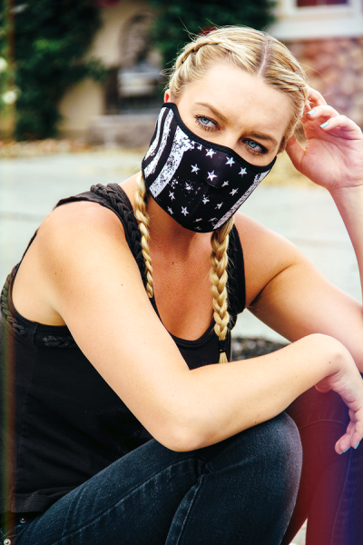 Half Mask Blk/wht Flag Black, 2, nordicamoto.ro