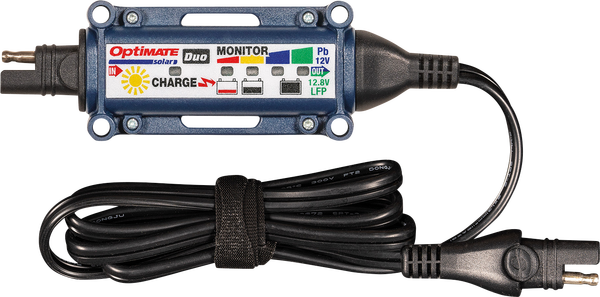 Optimate Duo Solar Charge Controller Black, Blue, 2, nordicamoto.ro