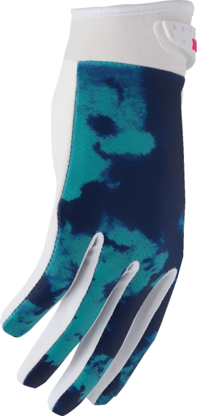 Manusi Copii Thor Launchmode Bleach Albastru/Verde/Alb 2XS, 5, nordicamoto.ro