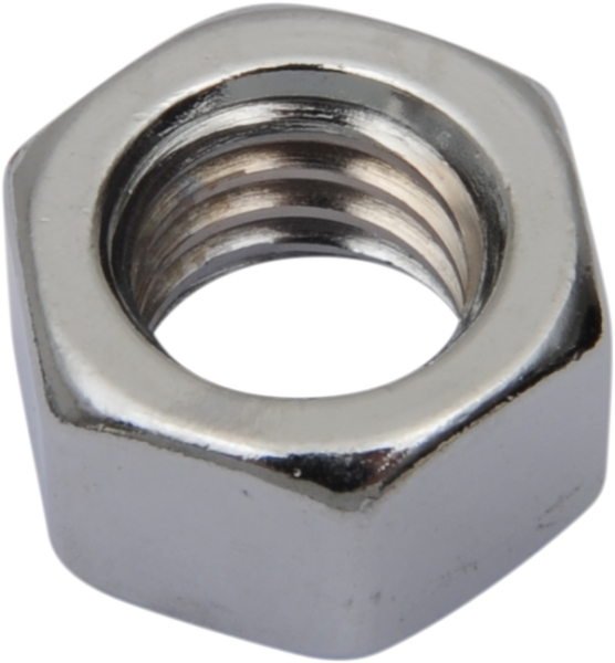 Hex Nuts Silver, 1, nordicamoto.ro