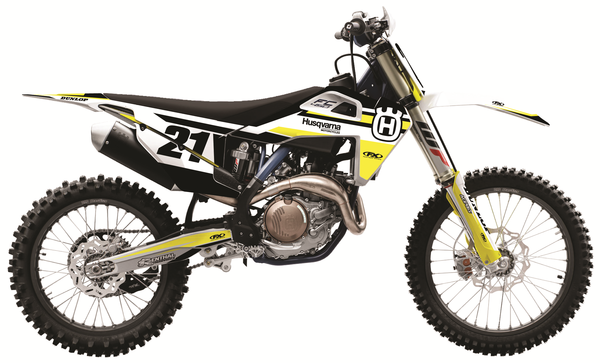 Team Replica Graphic Kit White, 1, nordicamoto.ro