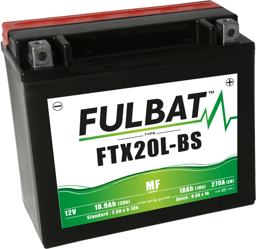Fulbat FTX20L-BS karbantartásmentes savas ATV-akkumulátor Can-Am/CF modellekhez, 3, nordicamoto.ro