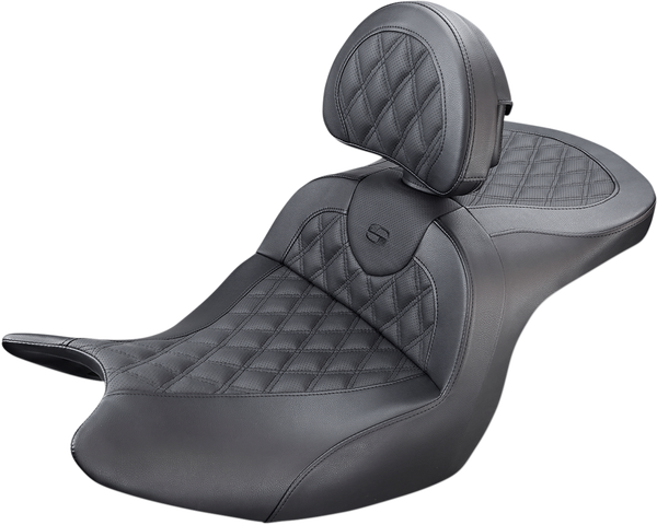 Roadsofa Lattice Stitch Seat Black, 1, nordicamoto.ro
