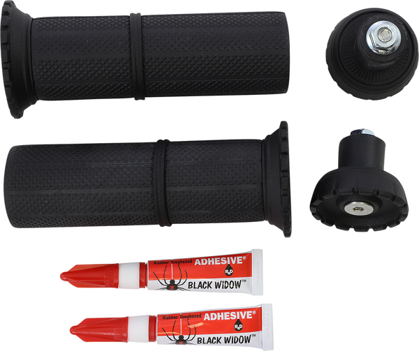 Riot Grips Black, 2, nordicamoto.ro