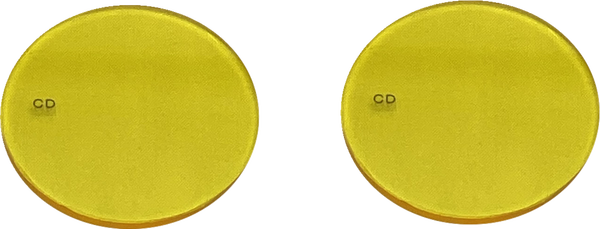 Probeam®  Fog Lamp Yellow Replacement Lens Yellow, 1, nordicamoto.ro