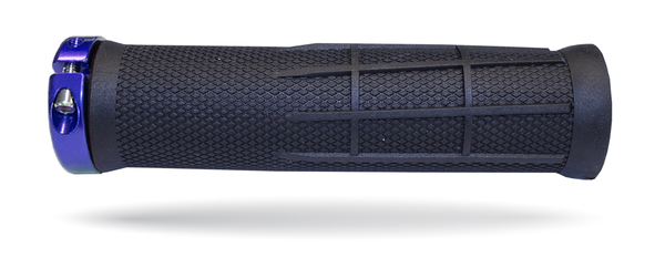 995 Atv Lock-on Grip Black, Blue, 1, nordicamoto.ro