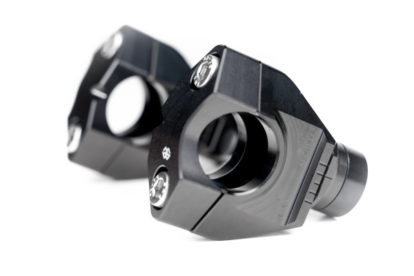2d.gt Handlebar Risers Black, 3, nordicamoto.ro