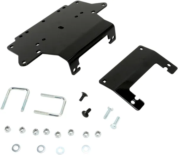 Winch Mount Mud Utv Hon Black, 1, nordicamoto.ro