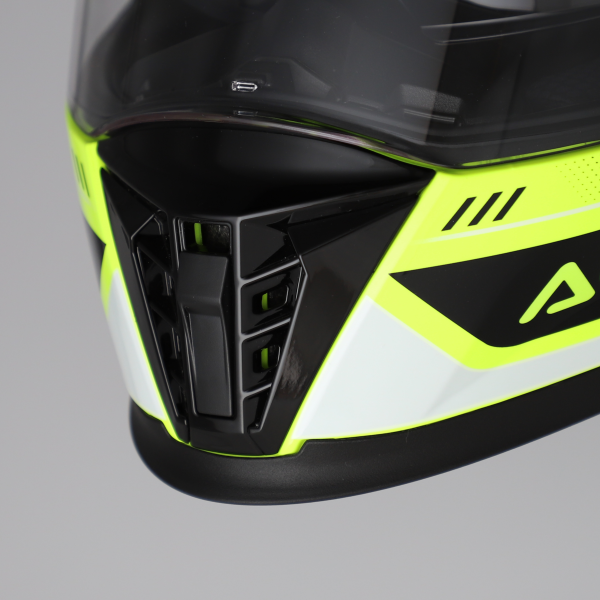 Acerbis X-way Graphic teljes arcú sisak, fluoreszkáló sárga/fekete, M-es méret, 5, nordicamoto.ro