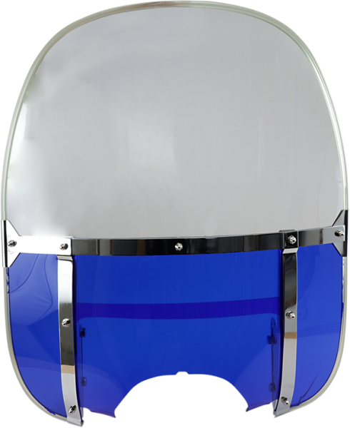 Replacement Acrylic Windshield Blue, Clear, 2, nordicamoto.ro
