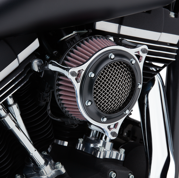 Rpt Air Cleaner Kit Black, Silver, 1, nordicamoto.ro