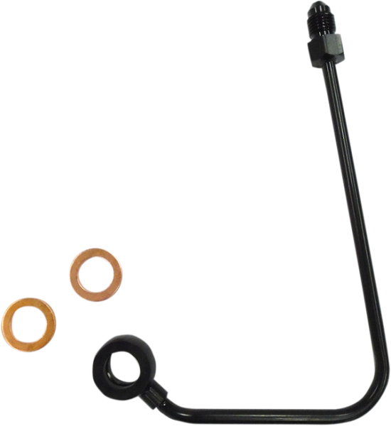 Abs Upper Brake Line Adapter Black, Black Pearl, 1, nordicamoto.ro