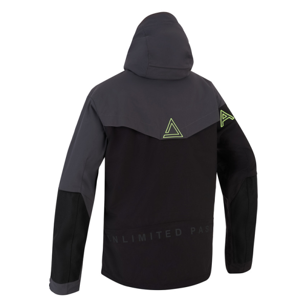 AMOQ Orbit V2 20K motorosdzseki, fekete/Hi-Vis/piros, M, 4, nordicamoto.ro