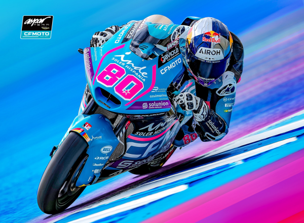 CARD COLECȚIE CFMOTO ASPAR TEAM DAVID ALONSO, 1, nordicamoto.ro