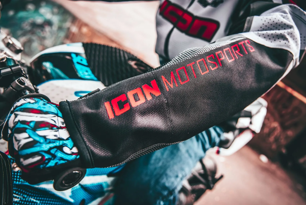 Icon Hooligan Ultrabolt Textile dzseki, fekete/szürke/piros, S-es méret, 4, nordicamoto.ro