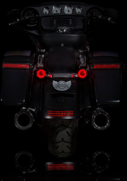 Probeam® Red Led Turn Signals With Red Lenses Red, 1, nordicamoto.ro