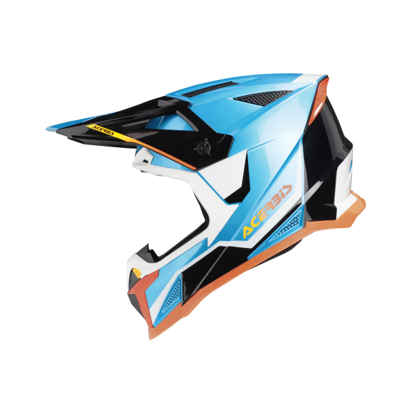 Acerbis T711 sisak, világoskék/fehér, L, 9, nordicamoto.ro