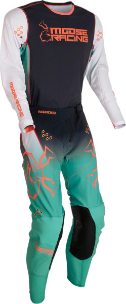 Pantaloni Moose Racing Agroid Black/Teal 28, 3, nordicamoto.ro