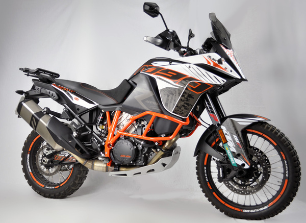 Decal Kit Black, Gray, Orange, 2, nordicamoto.ro