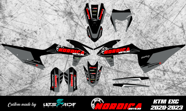 Kit stickere KTM 20-23 Nordicamoto, 1, nordicamoto.ro