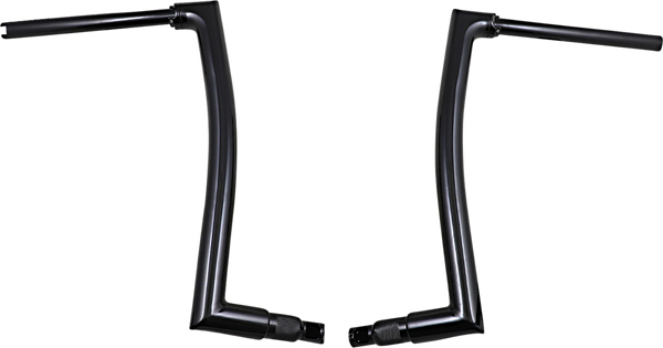 1-1/2(r) Ez Install Flat Top Handlebar Black, 2, nordicamoto.ro