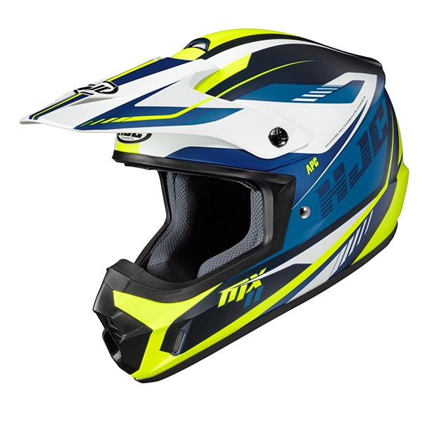 Casca HJC CSMX II Drift Albastru Rosu M, 2, nordicamoto.ro