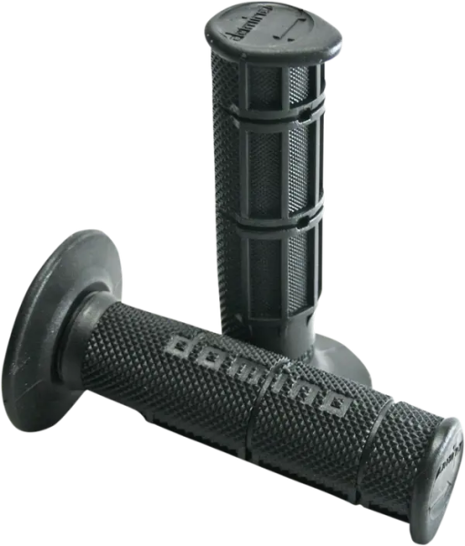 Victor Waffle Grips Black, 1, nordicamoto.ro