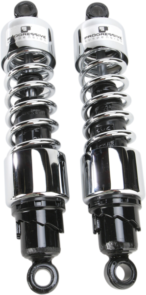 412 Series Cruiser Shocks Black, Chrome, 1, nordicamoto.ro