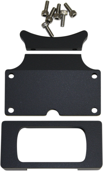 Gauge Relocation Bracket Satin Black, 2, nordicamoto.ro