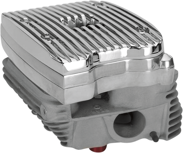 Evo Finned Rocker Covers Silver, 1, nordicamoto.ro
