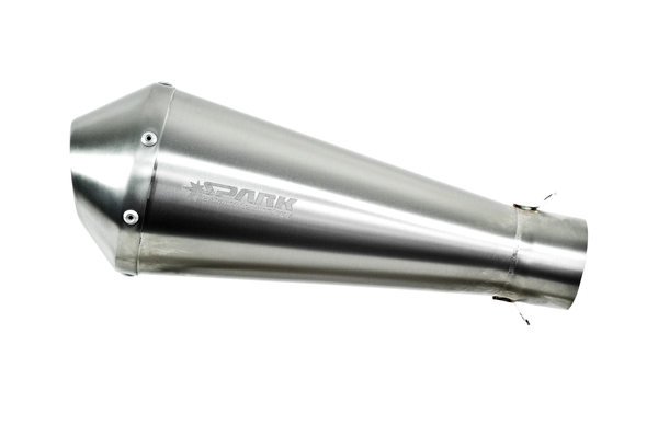 Megaphone Slip-on Mufflers Black, 1, nordicamoto.ro