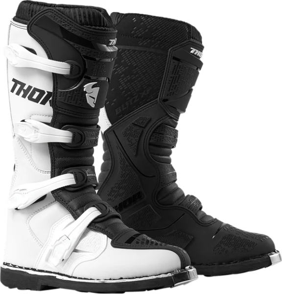 Blitz Xp Boots Black, White  13, 1, nordicamoto.ro