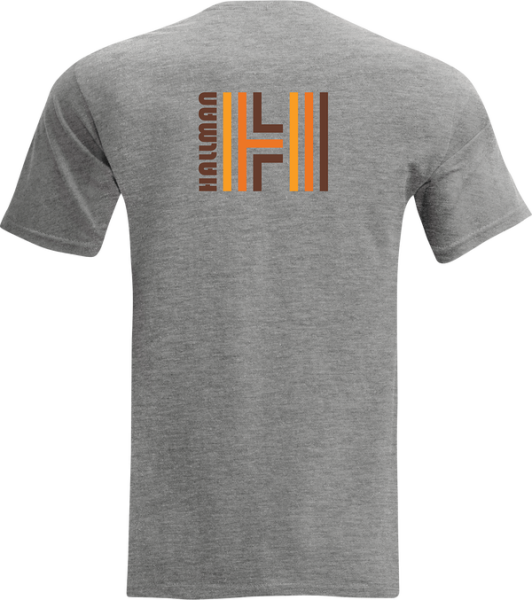 Tricou Thor Hallman Legacy Heather Gray 2XL, 3, nordicamoto.ro