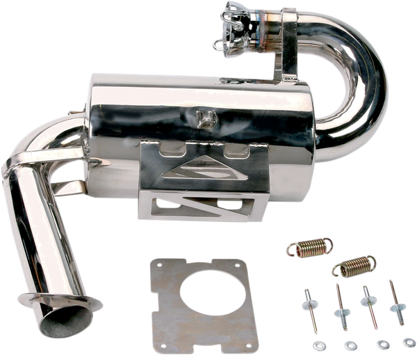 Rumble Pack Silencer Chrome, Polished, 3, nordicamoto.ro