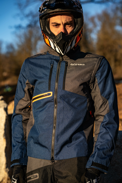 Acerbis Enduro-One dzseki, fekete/szürke, S-es méret, 22, nordicamoto.ro