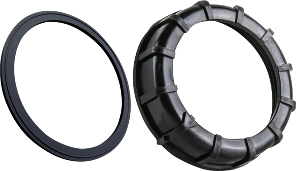 Replacement Fuel Pump Nut And Gasket Black, 2, nordicamoto.ro