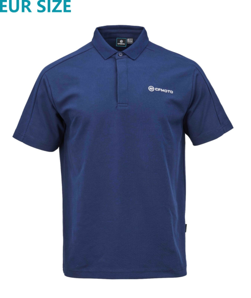 TRICOU POLO – ALBASTRU/ALB CFMOTO, 9, nordicamoto.ro