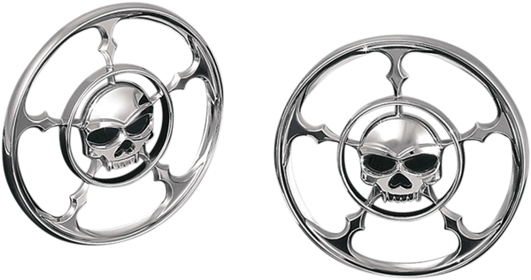 Front Speaker Accents Chrome, 2, nordicamoto.ro