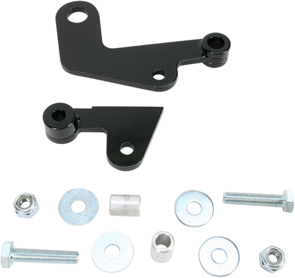Rear Shock Drop Bracket Lowering Kit Black, 1, nordicamoto.ro