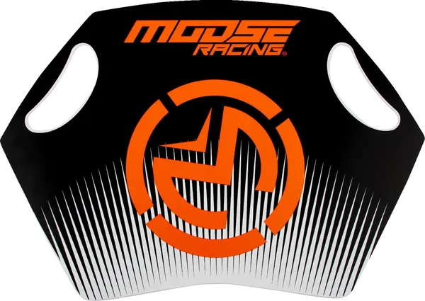 MOOSE RACING Pit Board Black, Orange, White, 1, nordicamoto.ro